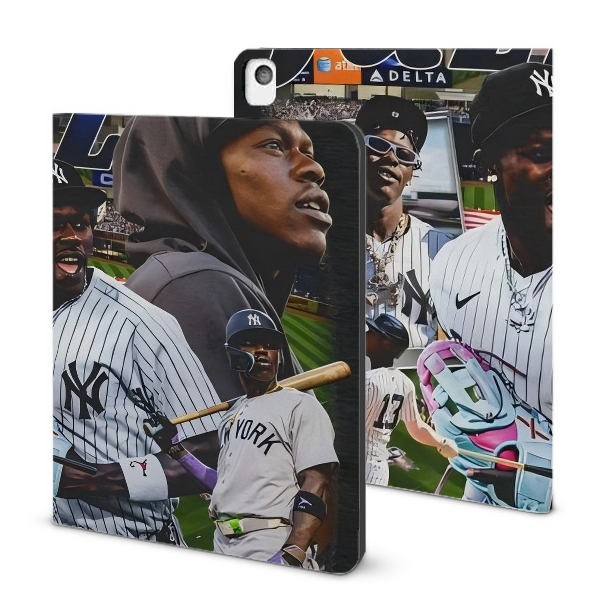 Jazz Chisholm Jr. 55 IPad Book-Style Case With Pencil Slot – Slim PU & TPU Cover – Full Protection, Precise Fit, Water & Scratch Resistant